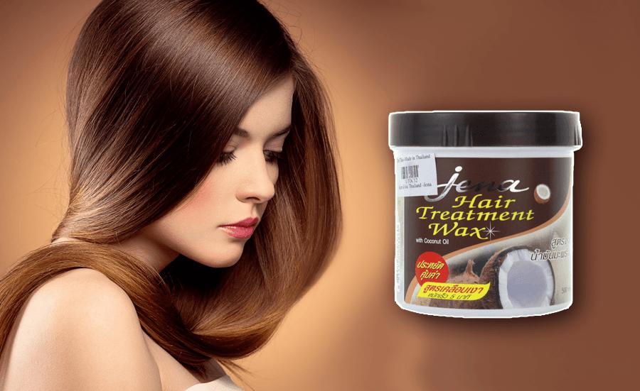 [hcm]kem ủ tóc dừa jena coconut hair treatment wax 500ml 5