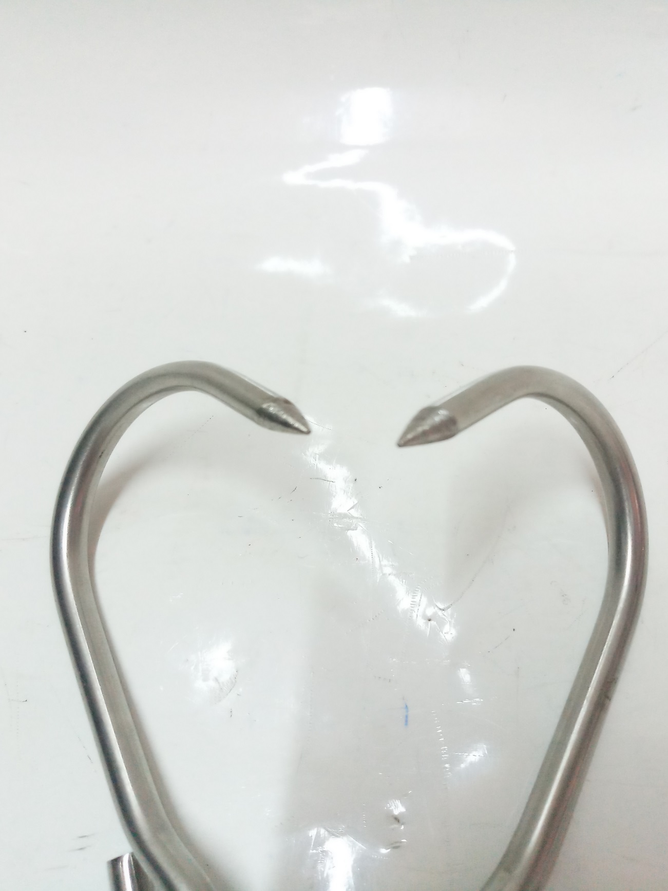 COMBO 5 MÓC TREO THỊT INOX DÀY 7LY SIZE NHỎ( D30xR8,5xC7 CM).