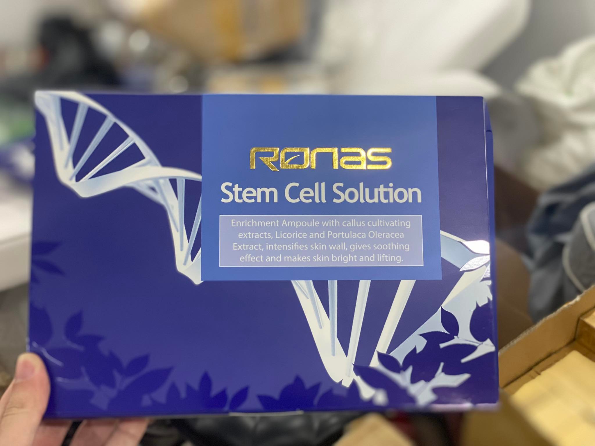 [Chính Hãng] Tế Bào Gốc Ronas | serum ronas phục hồi căng bóng da