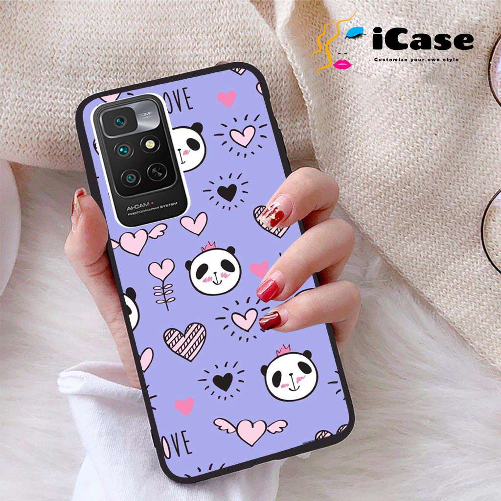 Ốp lưng Xiaomi Redmi Note 11 4G viền dẻo TPU BST Panda