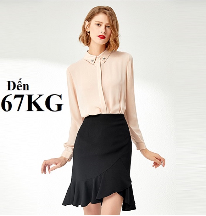 Chân Váy Đuôi Cá Công Sở, Vải Thun Umi Hàn, có bigsize 67KG, Mũm Mĩm Store