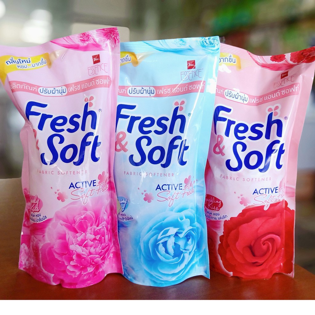 Combo 3 túi Nước xả vải Fresh&Soft túi 600ml