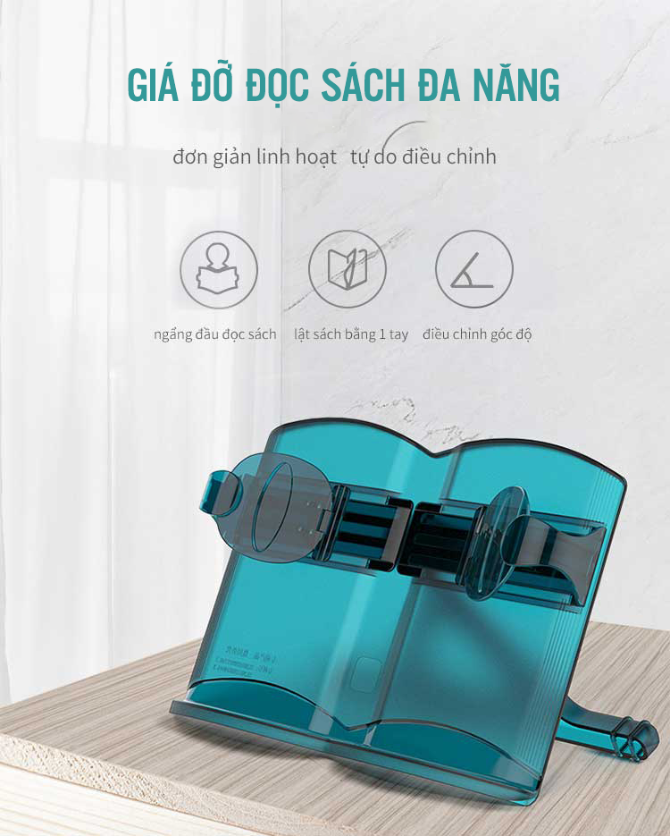 Smart Store - GIÁ ĐỠ ĐỌC SÁCH ĐA NĂNG 180° SmartPhone Tablet Design