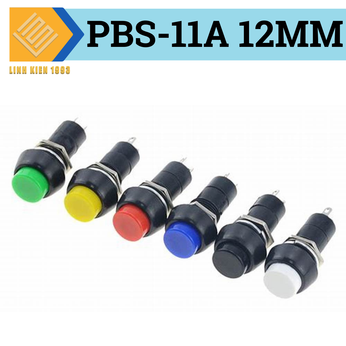 Nút nhấn PBS-11A 12MM