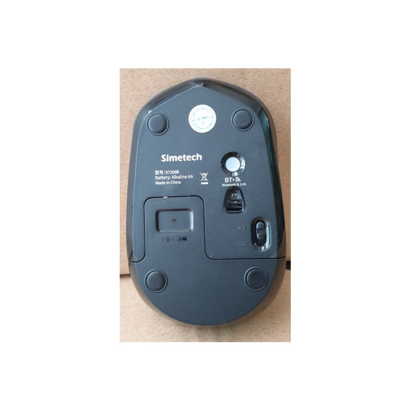 Chuột Bluetooth chống ồn Simetech V7200B - HÀNG CHÍNH HÃNG
