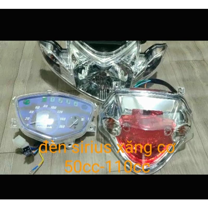 bộ đèn sirius xăng cơ / pha đèn / đèn hậu / đồng hồ