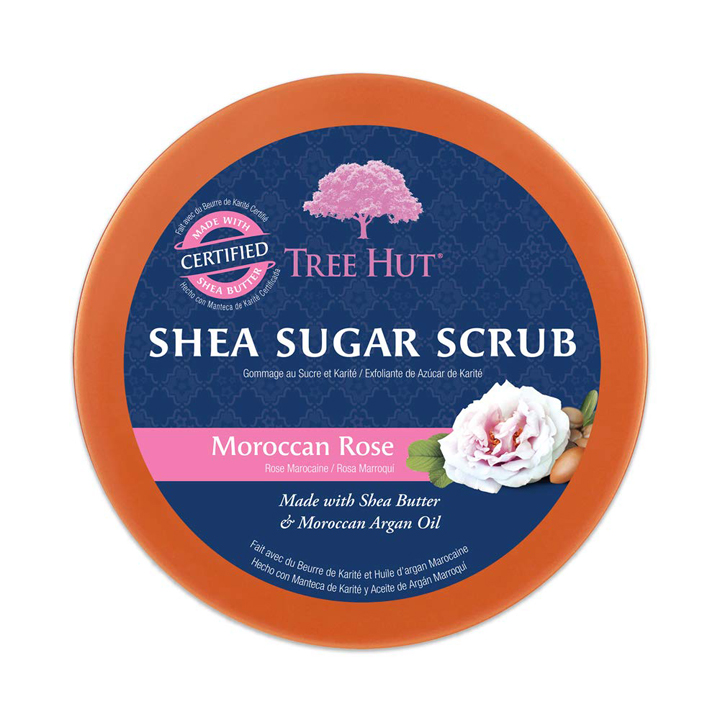 Tẩy tế bào da toàn thân tree hut shea sugar scrub