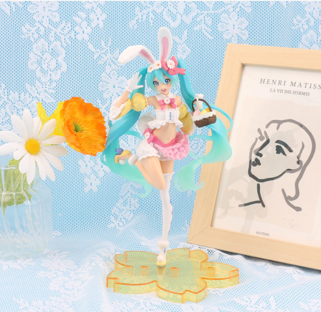 [Figure Anime] Mô hình nhân vật Hatsune Miku Tai Thỏ