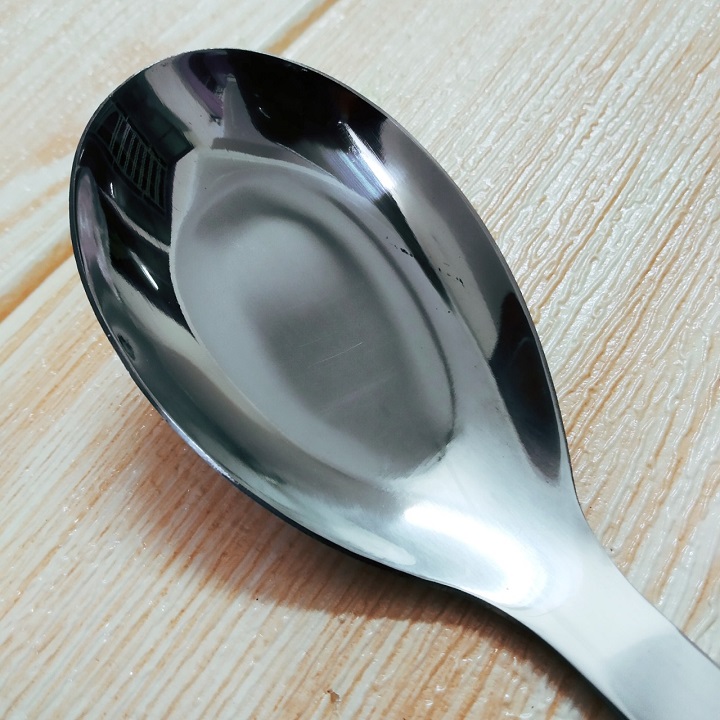 Combo 10 Thìa ăn cơm, phở inox cao cấp dày dặn sáng bóng dài 16.5cm