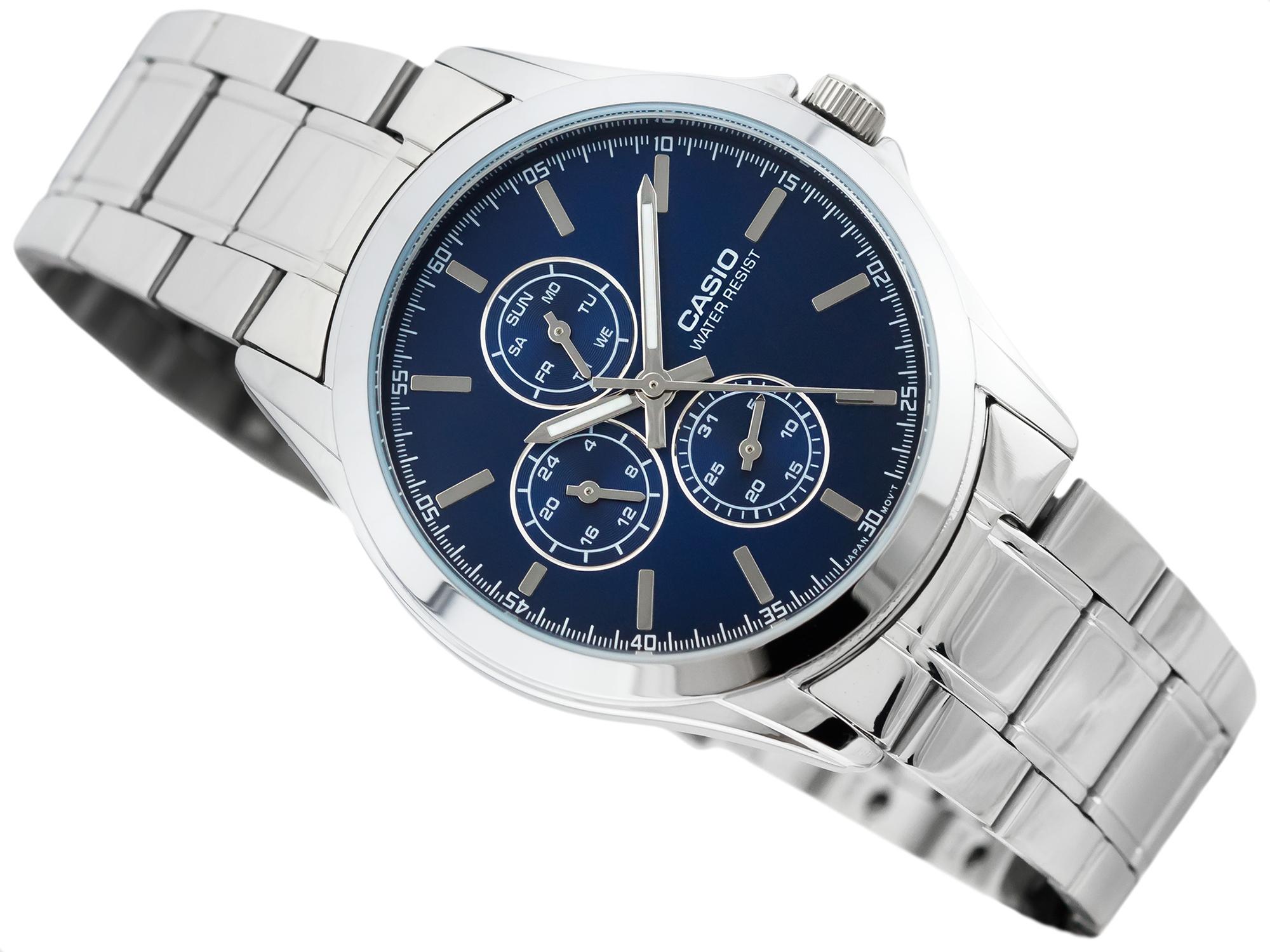 Đồng hồ nam Casio Anh Khuê MTP-V302D-2AUDF