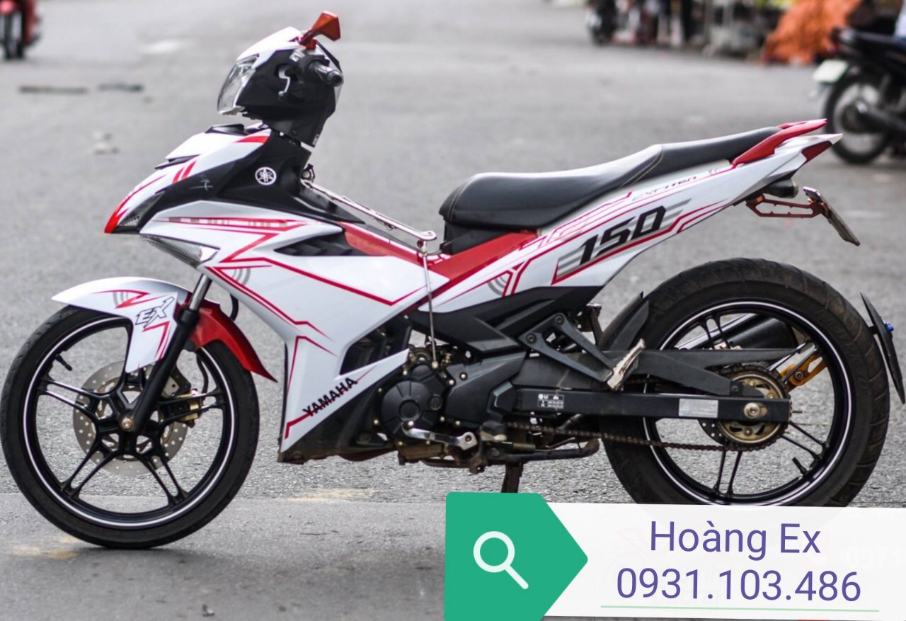 [HCM]Dàn áo Exciter 150 full trắng đỏ