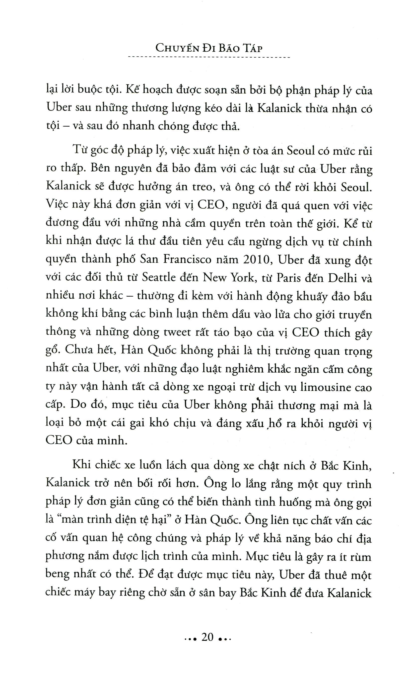 Sách - Uber: Chuyến đi bão táp