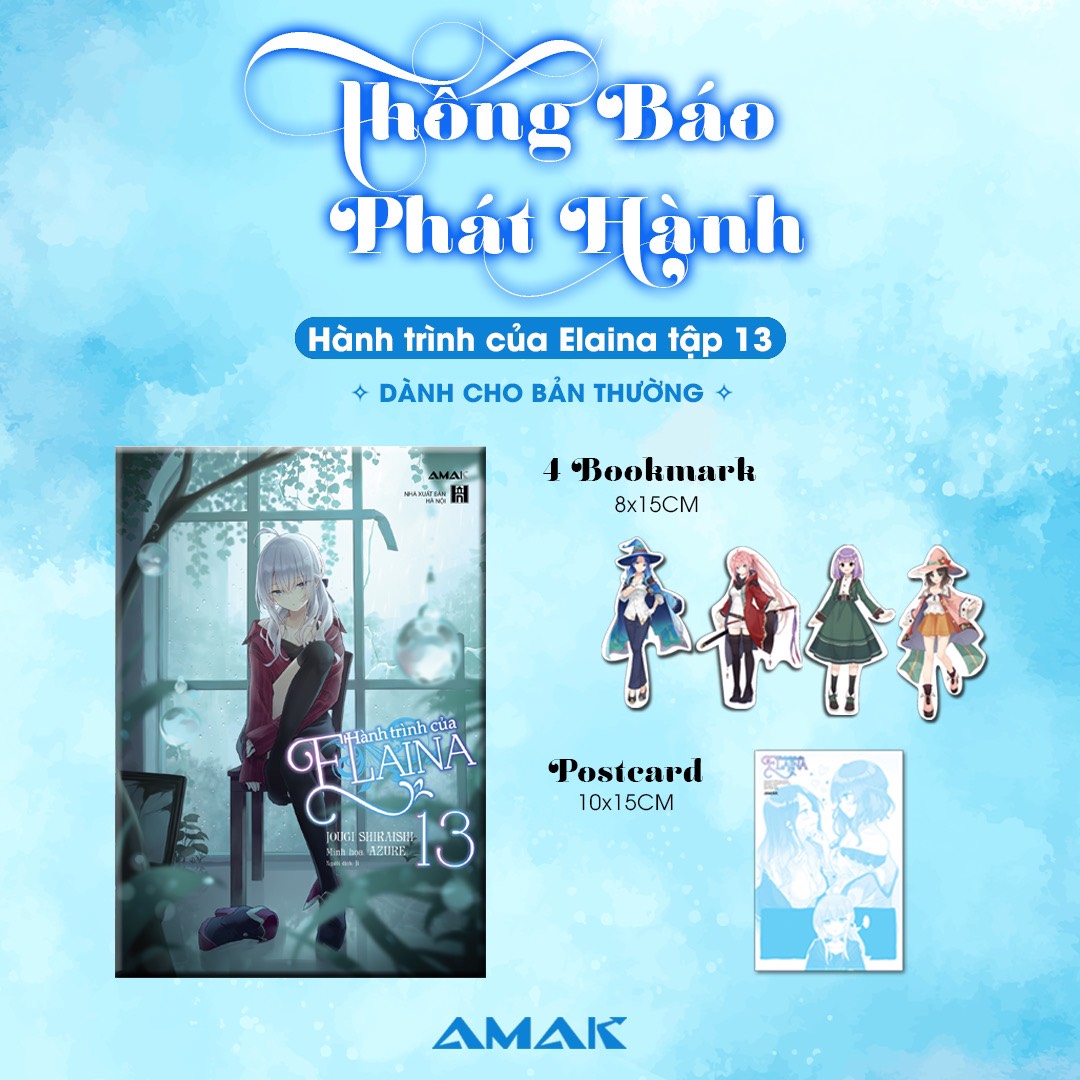 Sách - Hành Trình Của Elaina - Tập 13