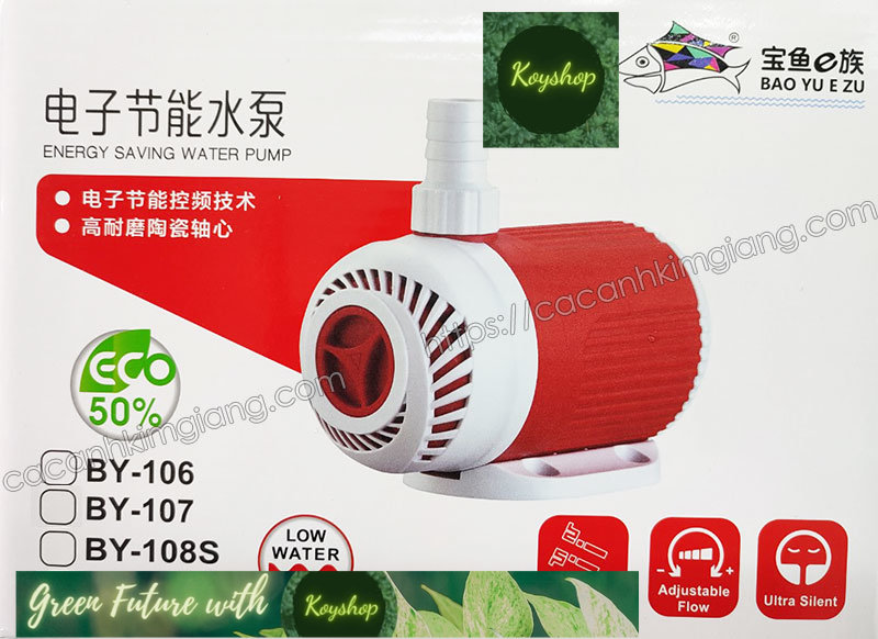 Máy Bơm Nước Baoyu Siêu Êm BY-109S, 108S, 107, 106,105,104,103