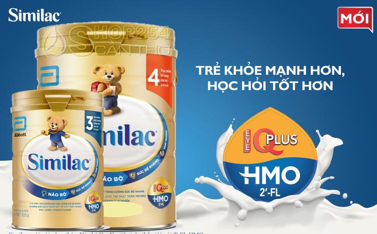 Sữa bột Similac Eye-Q 4 HMO 900g (dành cho bé từ 2 - 6 tuổi)