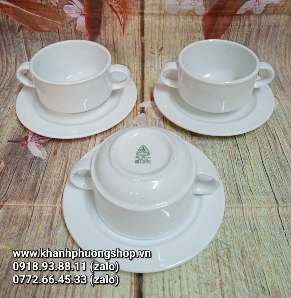 chén súp sứ Minh Long 0.25L - chén súp sứ minh long 250ml