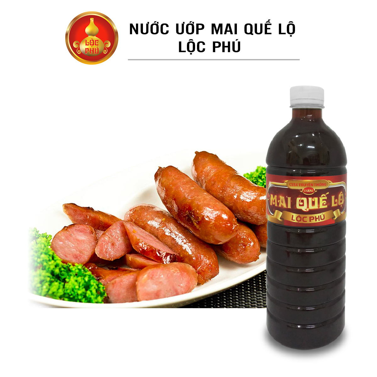 [HCM]Nước ướp Mai quế lộ LỘC PHÚ  (gia vị làm bánh trung thu)