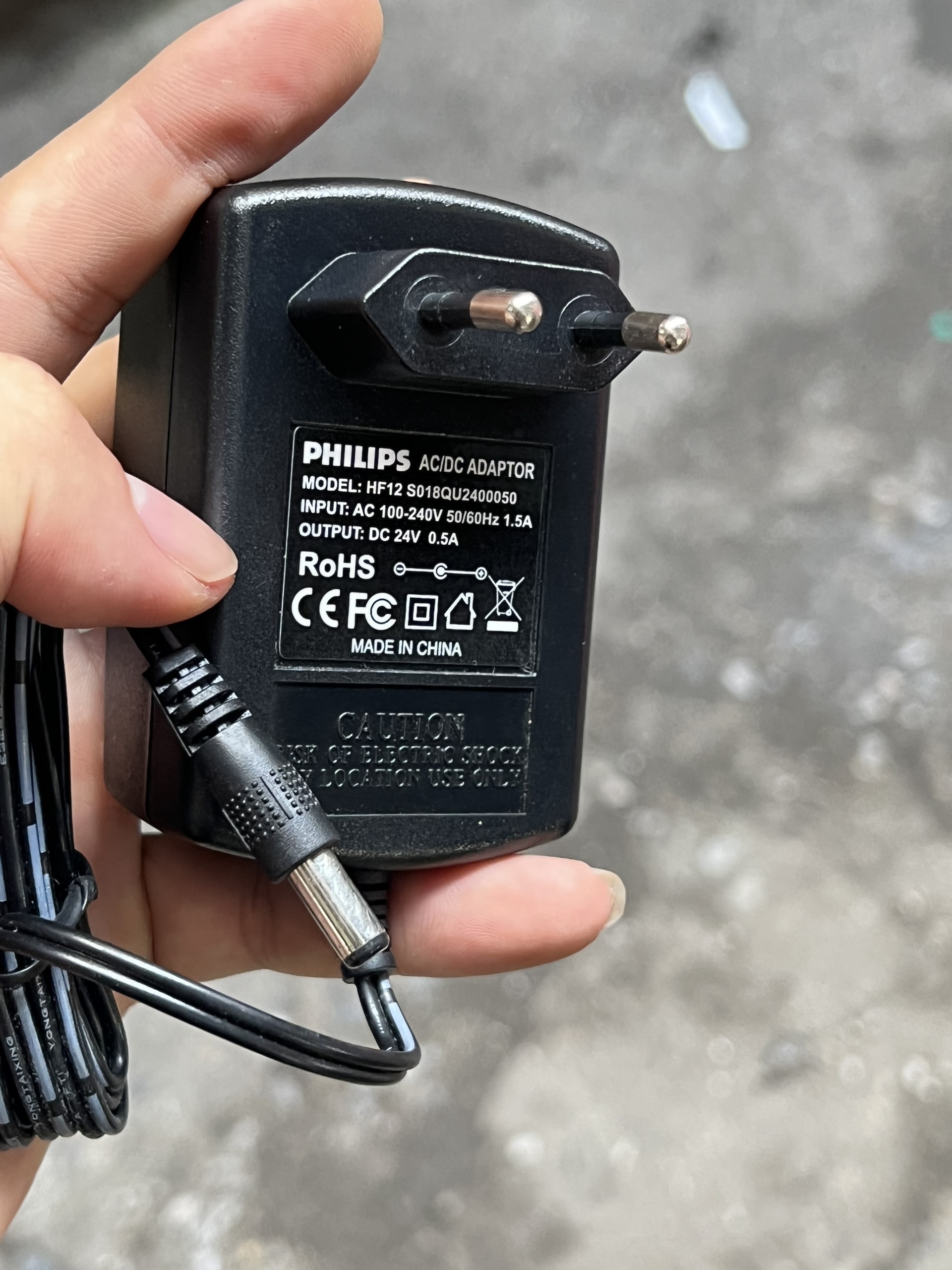 SẠC PHILIPsS 24V 0.5A bản gốc