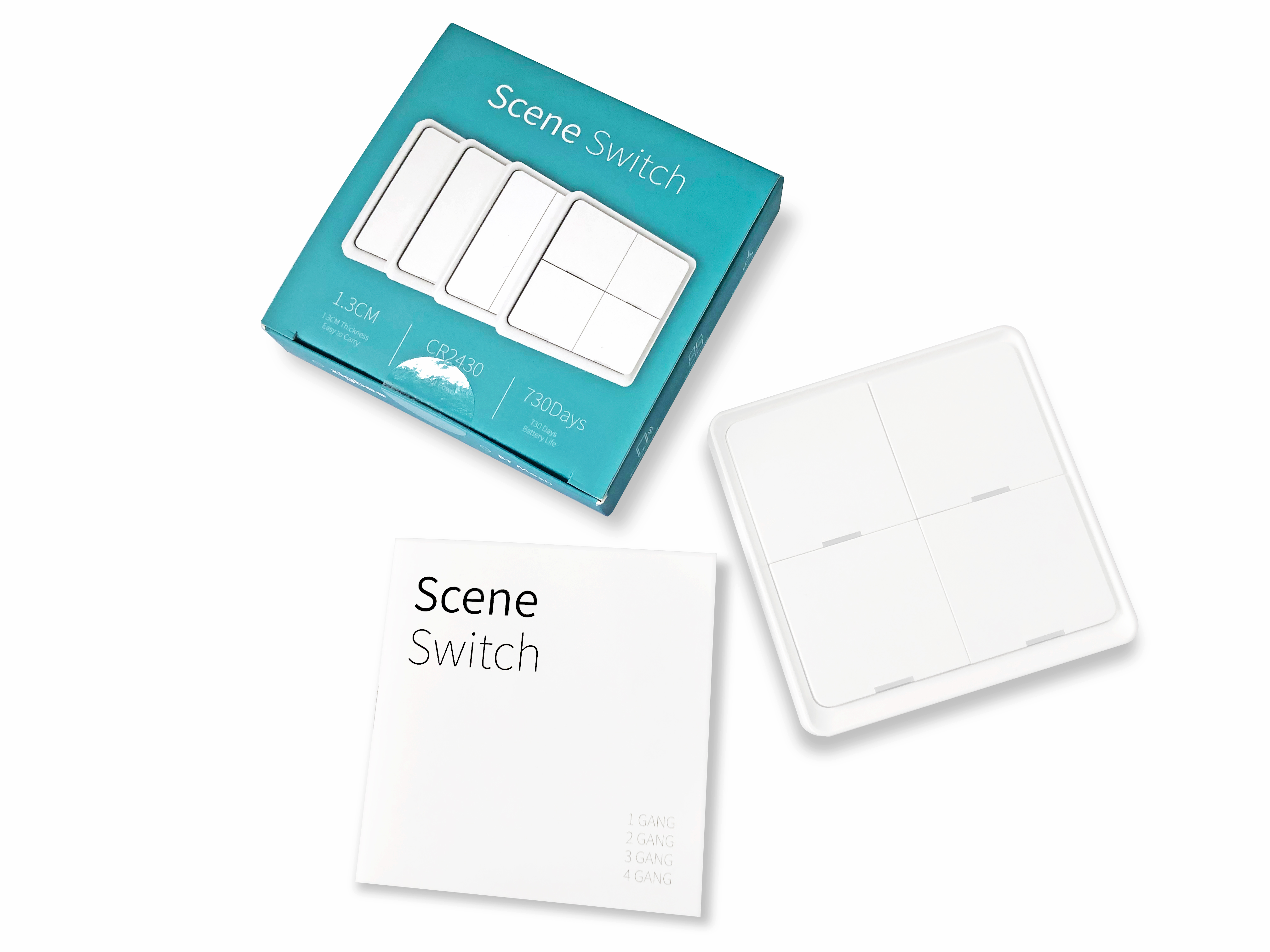 Công tắc cảnh 4x3- Tuya Zigbee 3.0