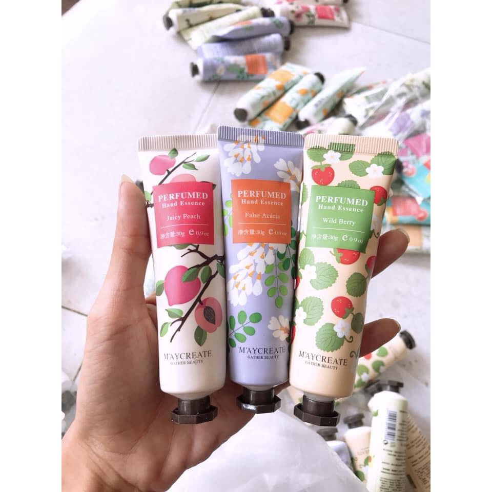 [COMBO 3 TUÝP] Kem Dưỡng Da Tay Mini Maycreate Chính Hãng