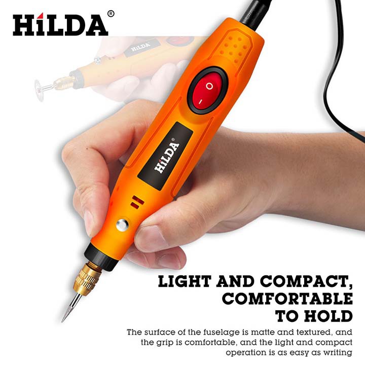 Máy Khắc Mài Mini Cao Cấp Hilda Md6612 (Điện)