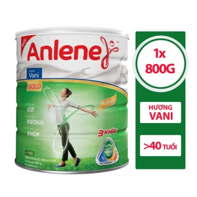 [HCM]Sữa bột Anlene Gold lon 800g - trên 40 tuổi