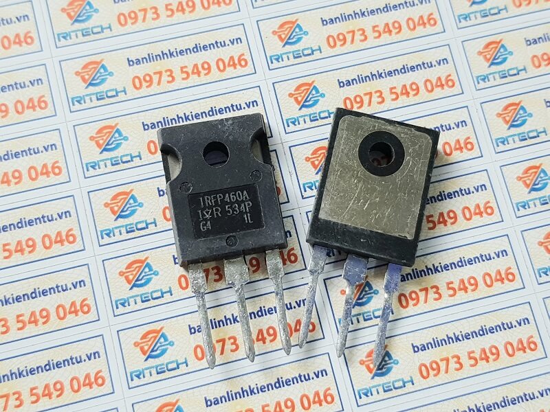 Mosfet irfp460, irfp 460 kênh-n 20a/500v to-3p