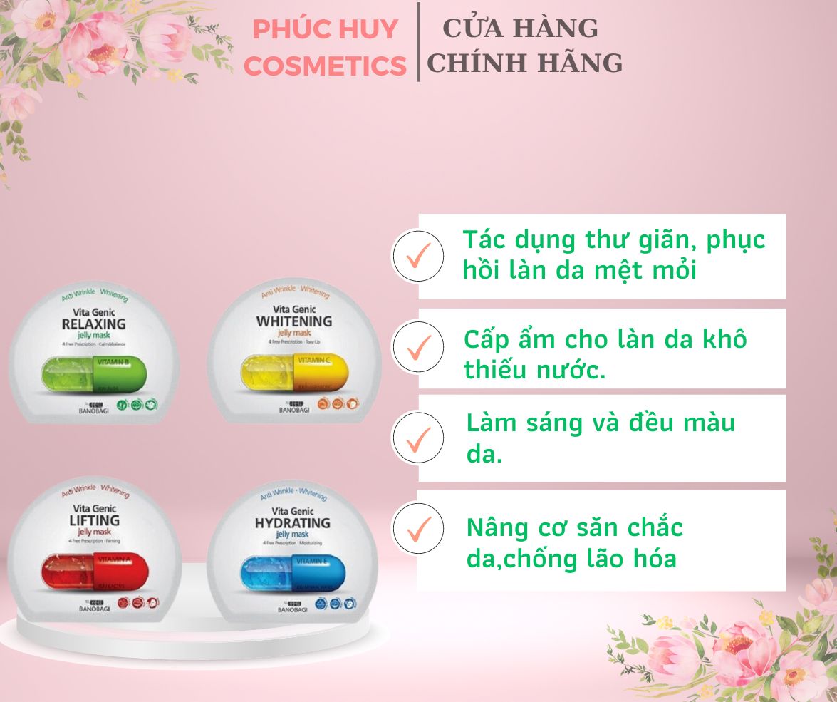 Mặt nạ viên thuốc banobagi