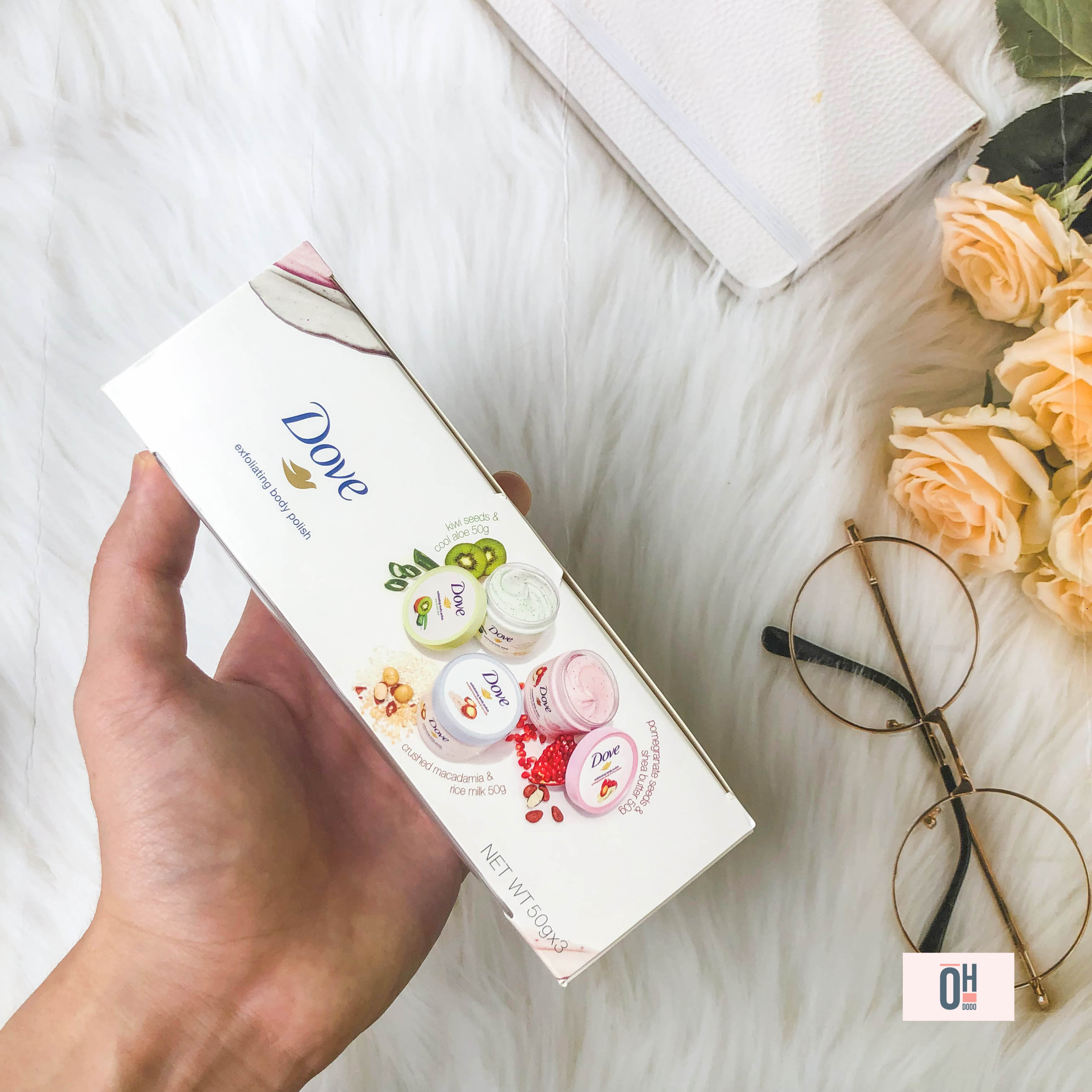 Tẩy tế bào chết Dove 50g