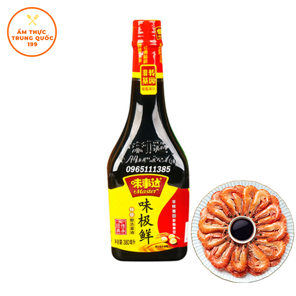 Xì Dầu Master 380ml - Xì dầu ngon