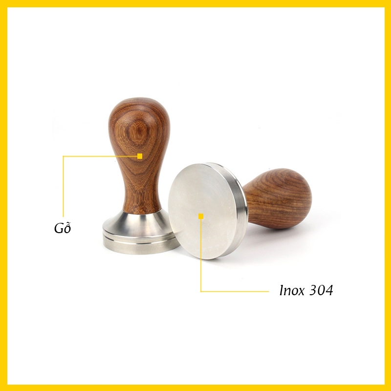 Espresso Coffee Tamper | Size 51, 53, 58mm