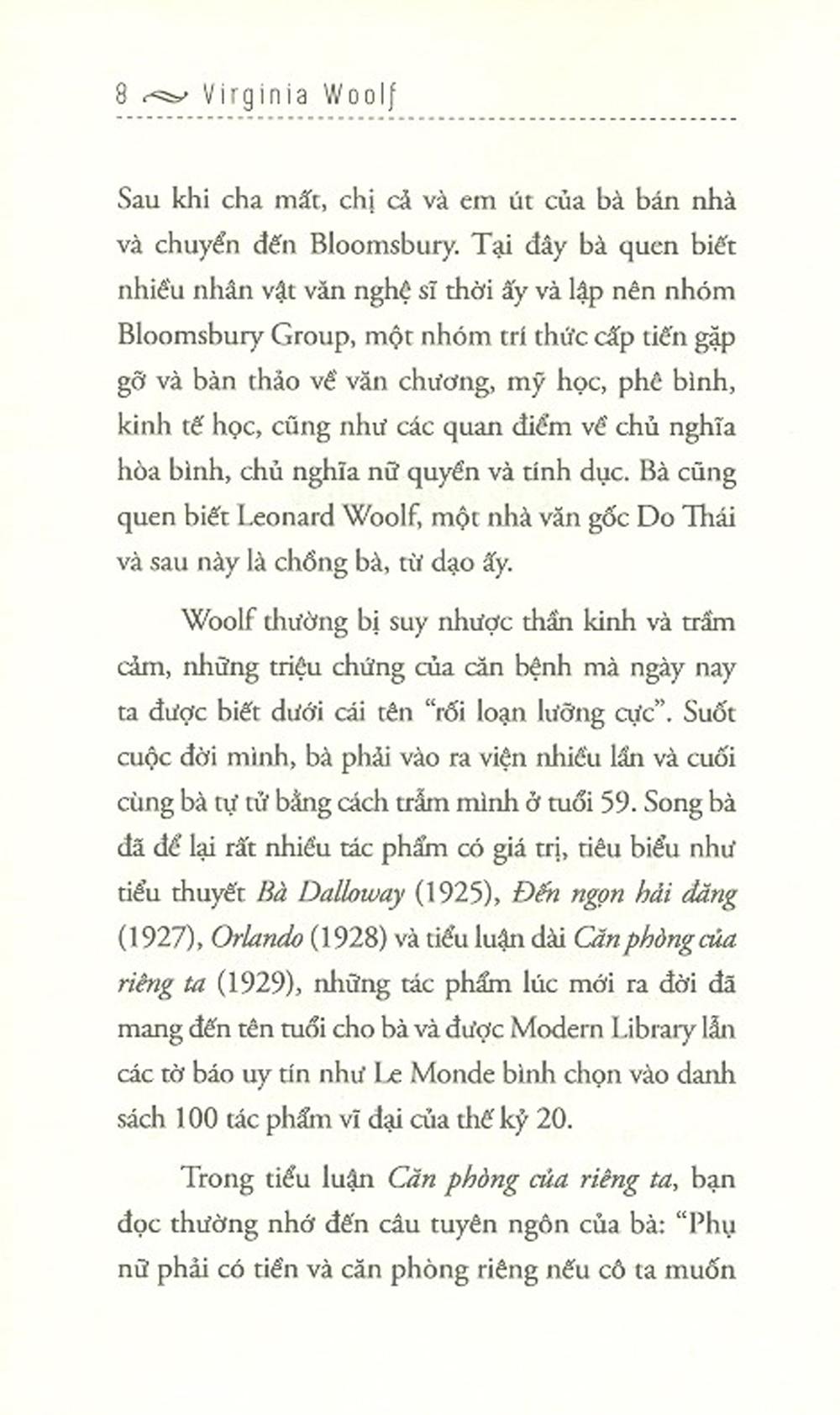 Căn Phòng Của Riêng Ta