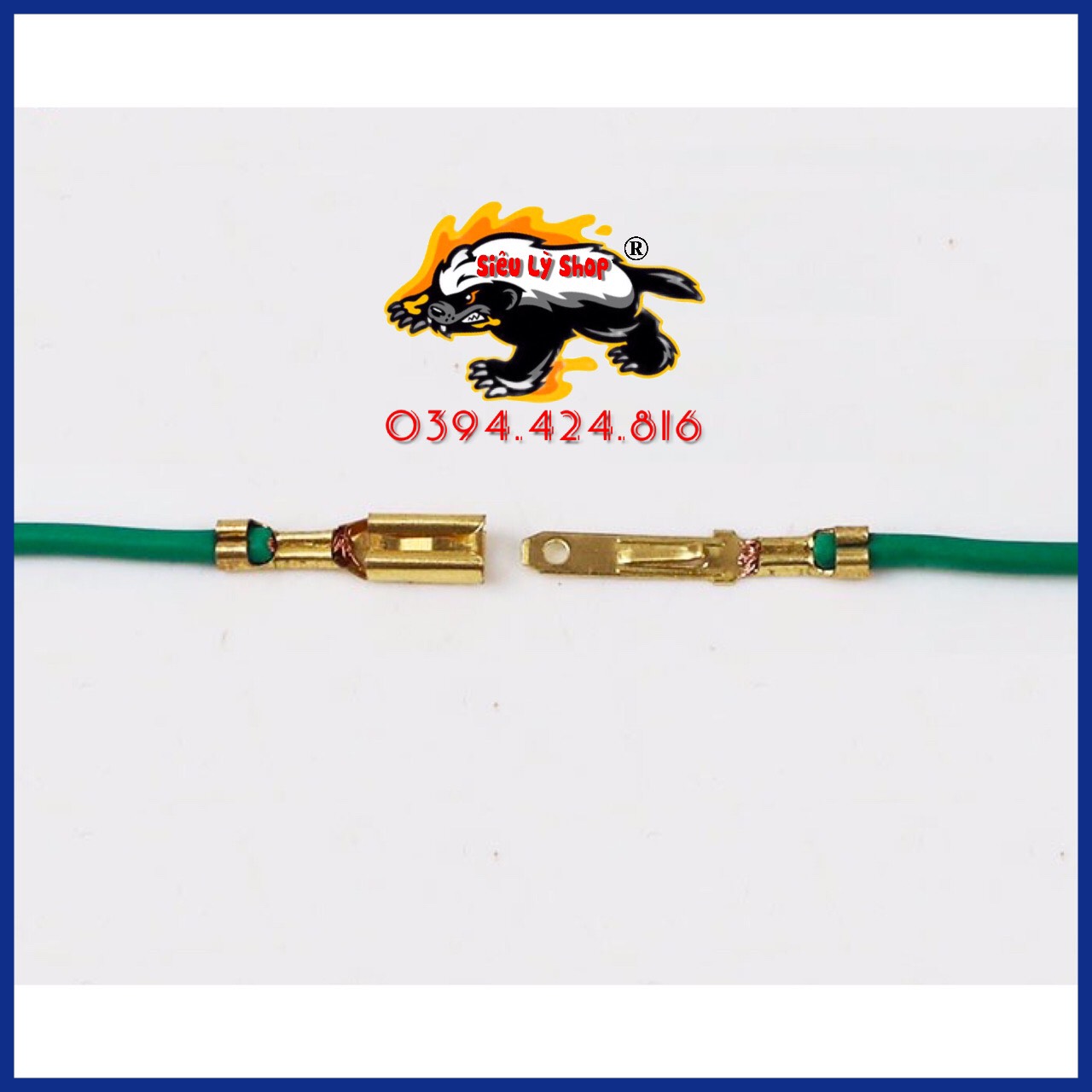 Giắc cos 2.8 Đồng - Đầu cái (Set 50cái)