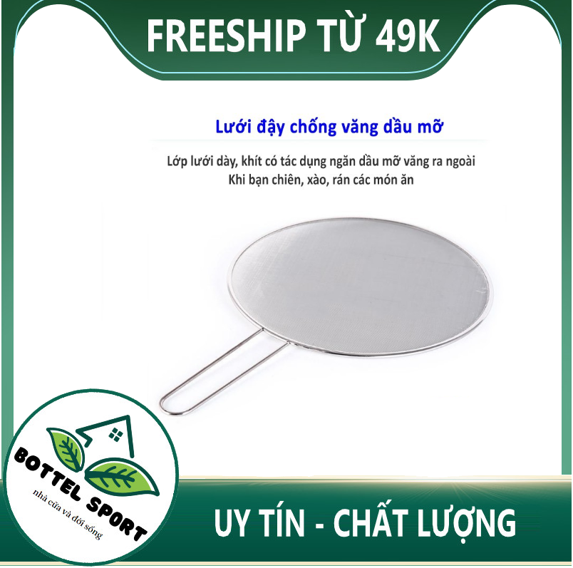 Tấm vung chắn dầu mỡ size 29cm -Lưới tròn chắn dầu bắn-Nắp đậy chắn dầu mỡ bắn