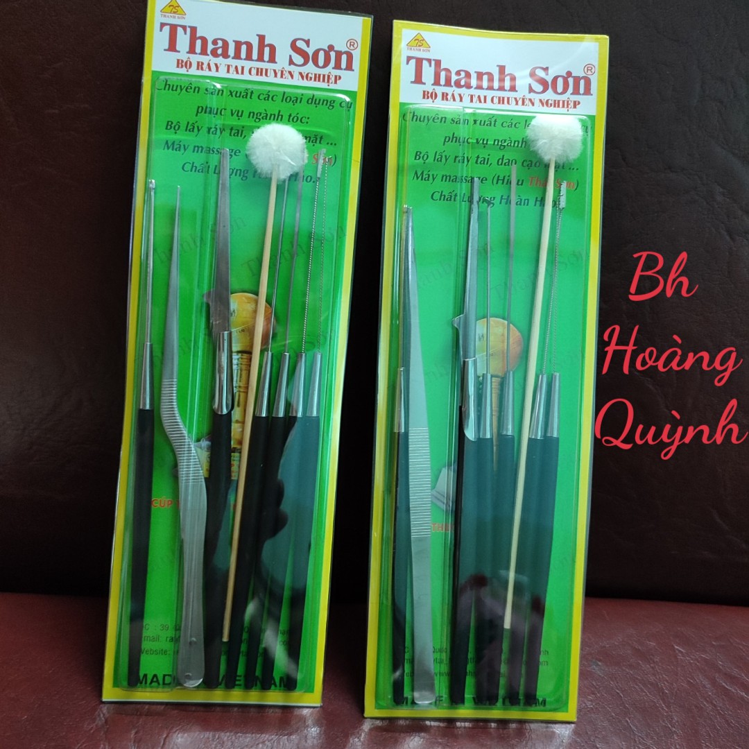 Combo 30 vĩ lấy ráy tai bộ 8 dụng cụ (loại vĩ)