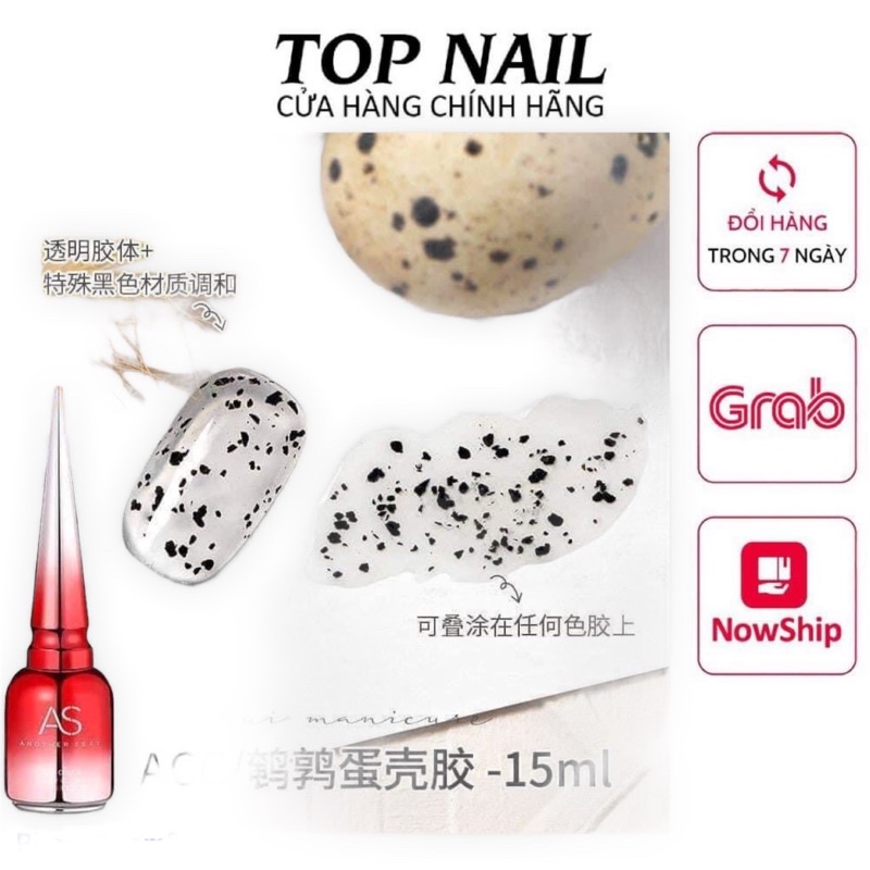 Top sơn g.el trứng cút chính hãng AS-Hot trend 2020