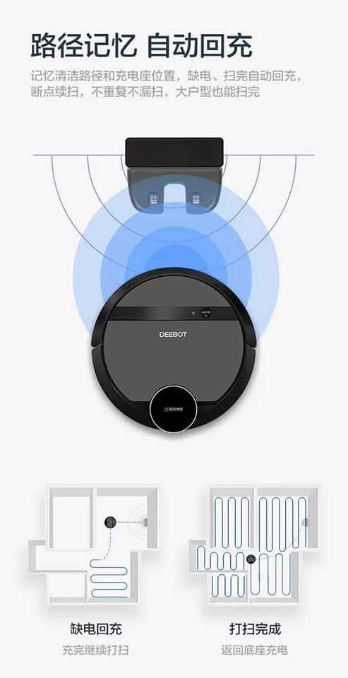 Robot hút bụi lau nhà thông minh ECOVACS DEEBOT DE53 (Ozmo 901)