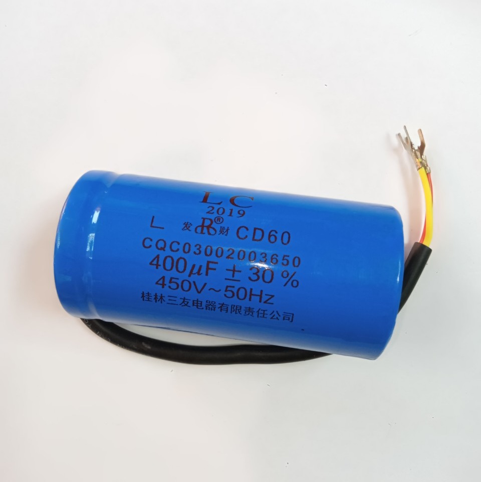 Tụ khởi động, tụ đề môtơ 450V -  300uF, 400uF (tụ kích LC)