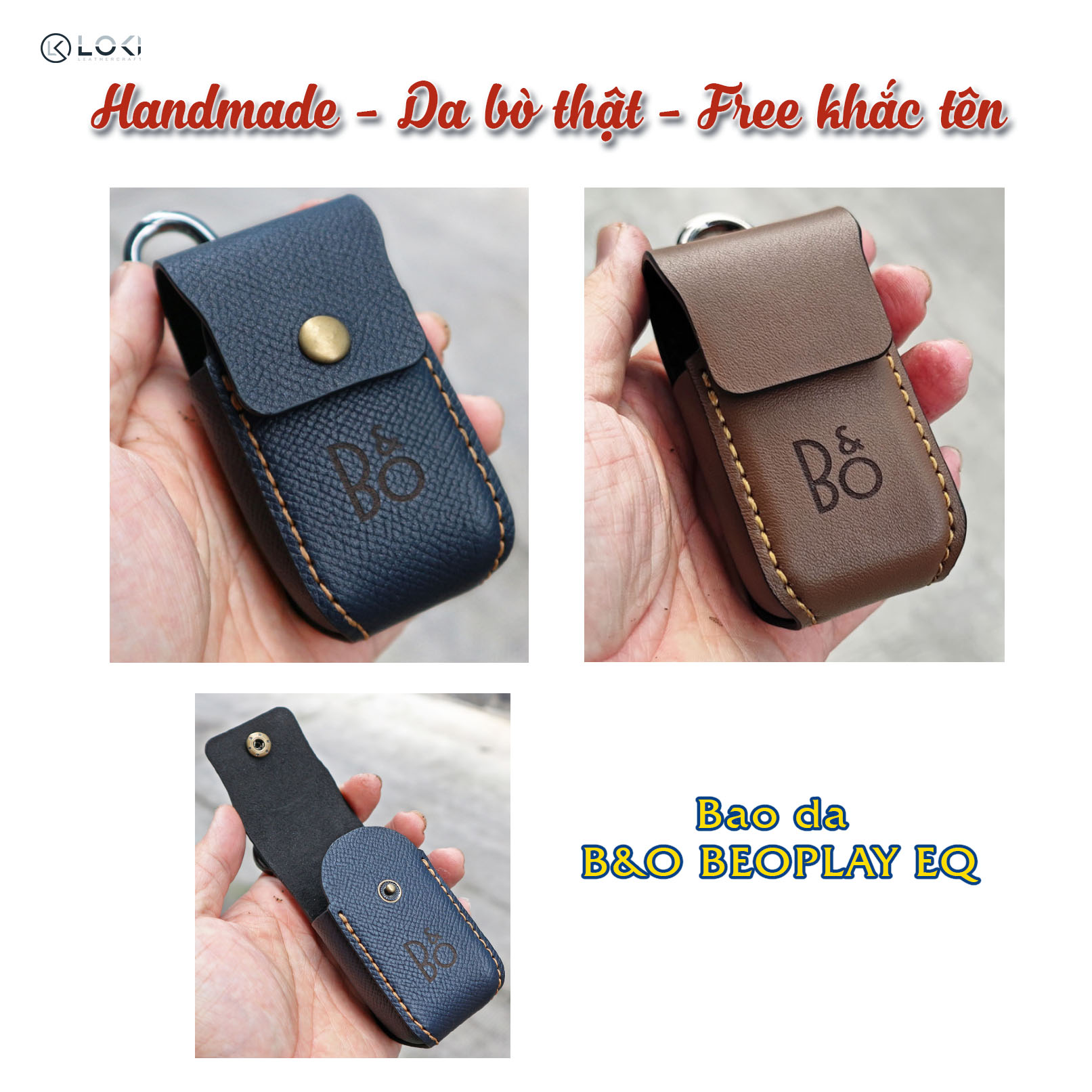 Bao da B&O BEOPLAY EQ - Manory Leather