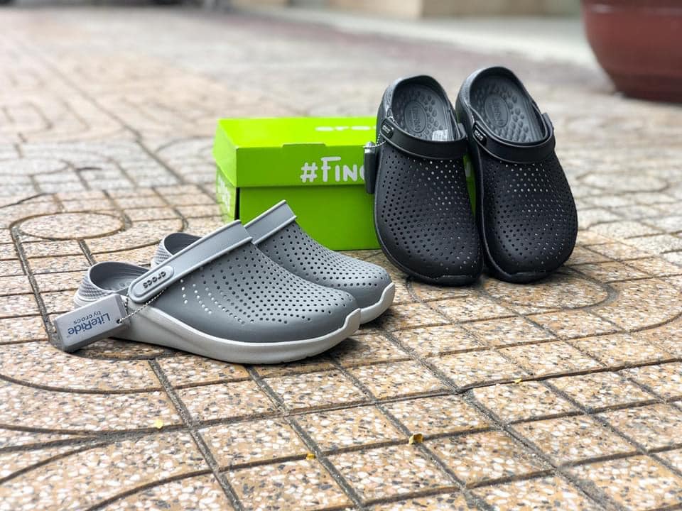 SỤC CROCS... LITEDRIDE CHO CẢ NAM VÀ NỮ (ĐEN/ĐEN)