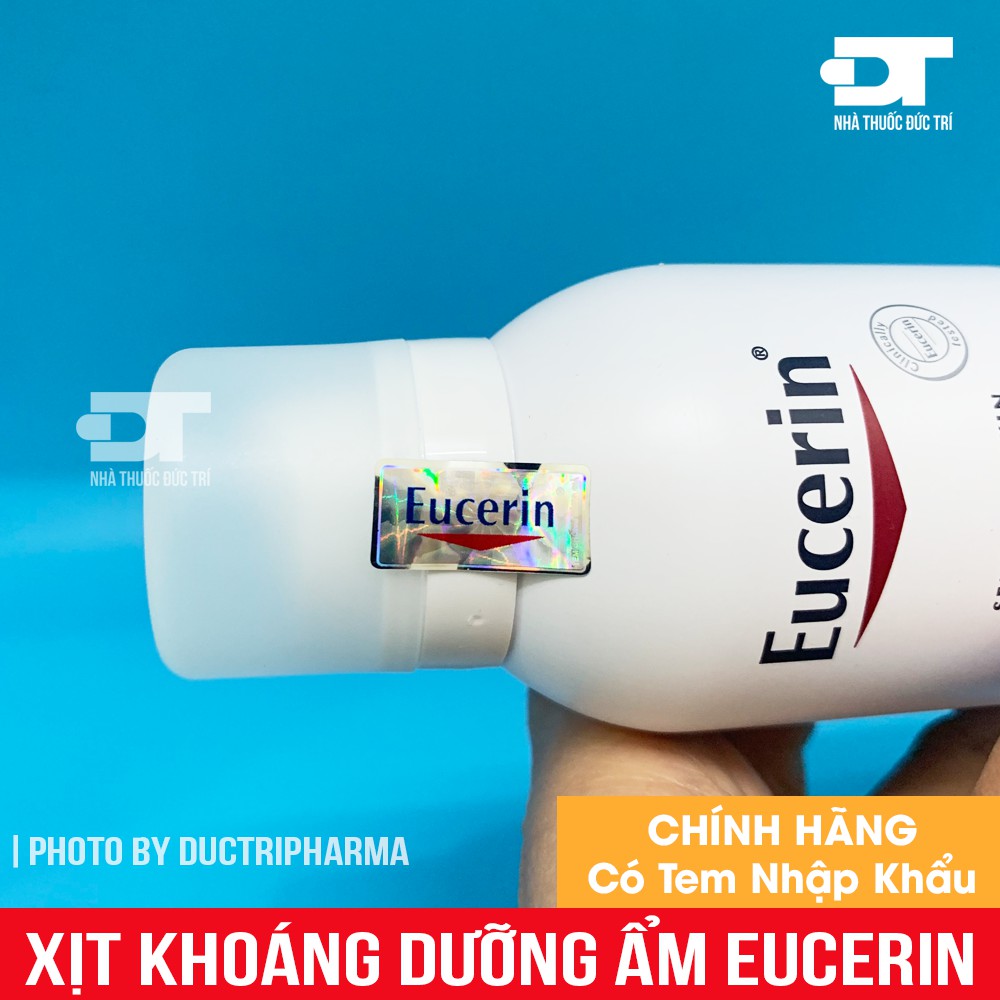 Xịt khoáng dưỡng ẩm làm dịu da eucerin