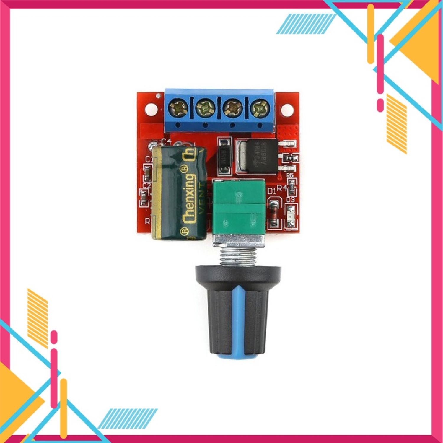 Module Điều Khiển Tốc Độ Động Cơ PWM DC-DC 4.5V-35V 5A 90W