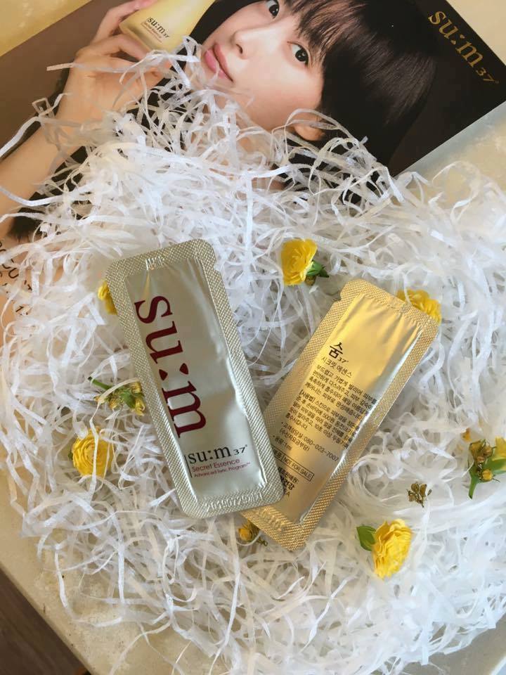 [HCM]Set 10 gói Sample Nước thần Sum 37 Secret Essence Advanced