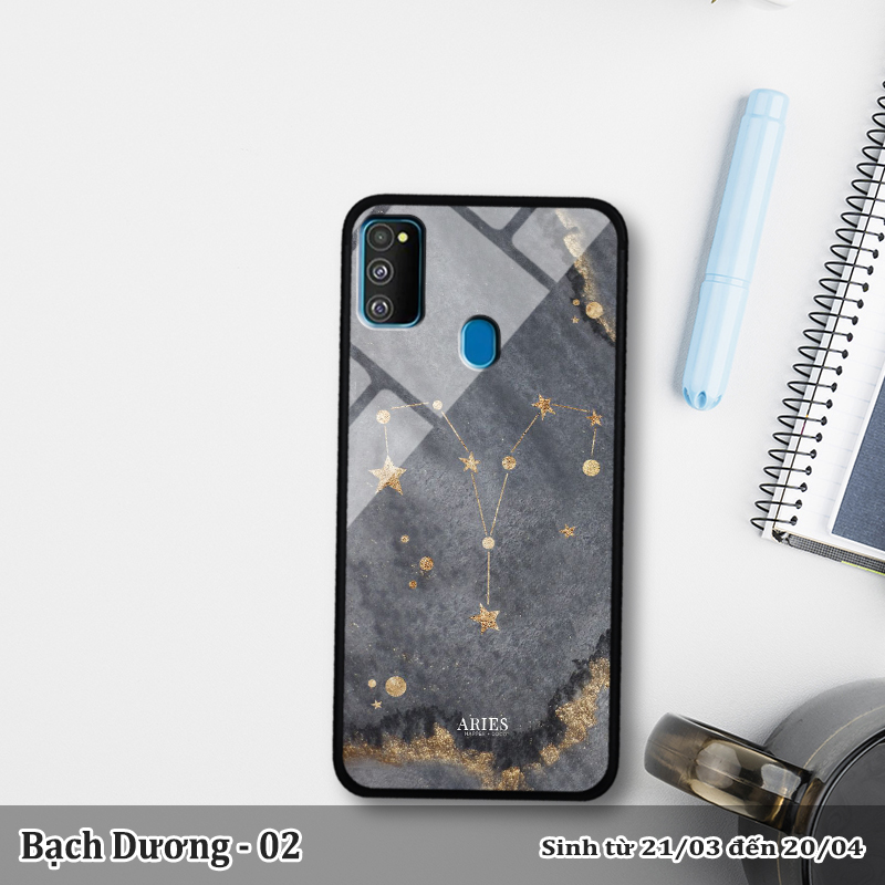Ốp kính SAMSUNG M21 in cung hoàng đạo