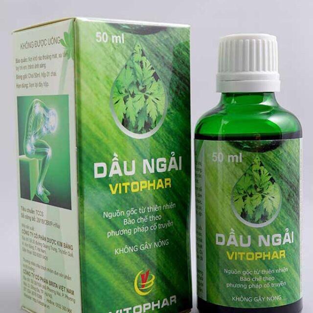 Tinh dầu ngải cứu VITOPHAR 50ml