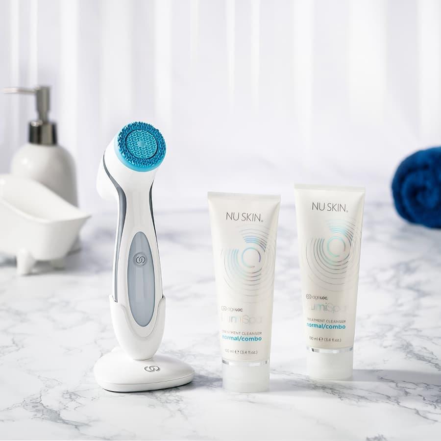 Bộ Máy Rửa Mặt-Massage Mặt Lumispa Nuskin