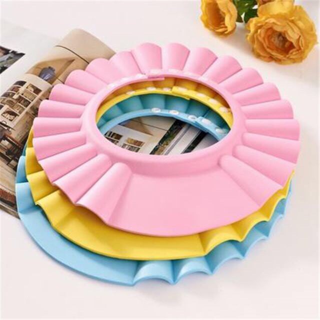 [HCM]Mũ Tắm  Nón Gội Đầu Nón Cắt Tóc Cho Bé