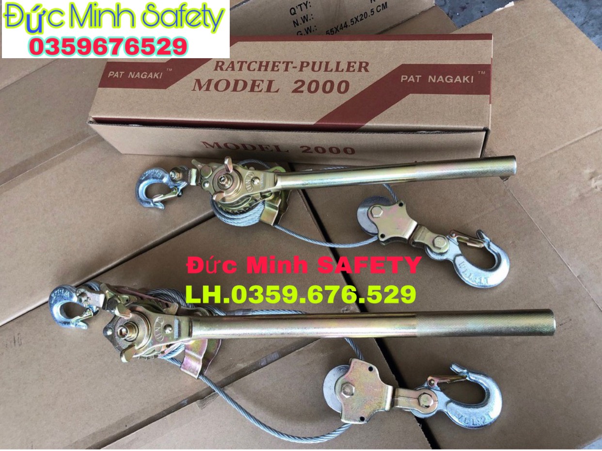 PA LĂNG LẮC CÁP 1 TẤN- Nâng hạ 1000Kg