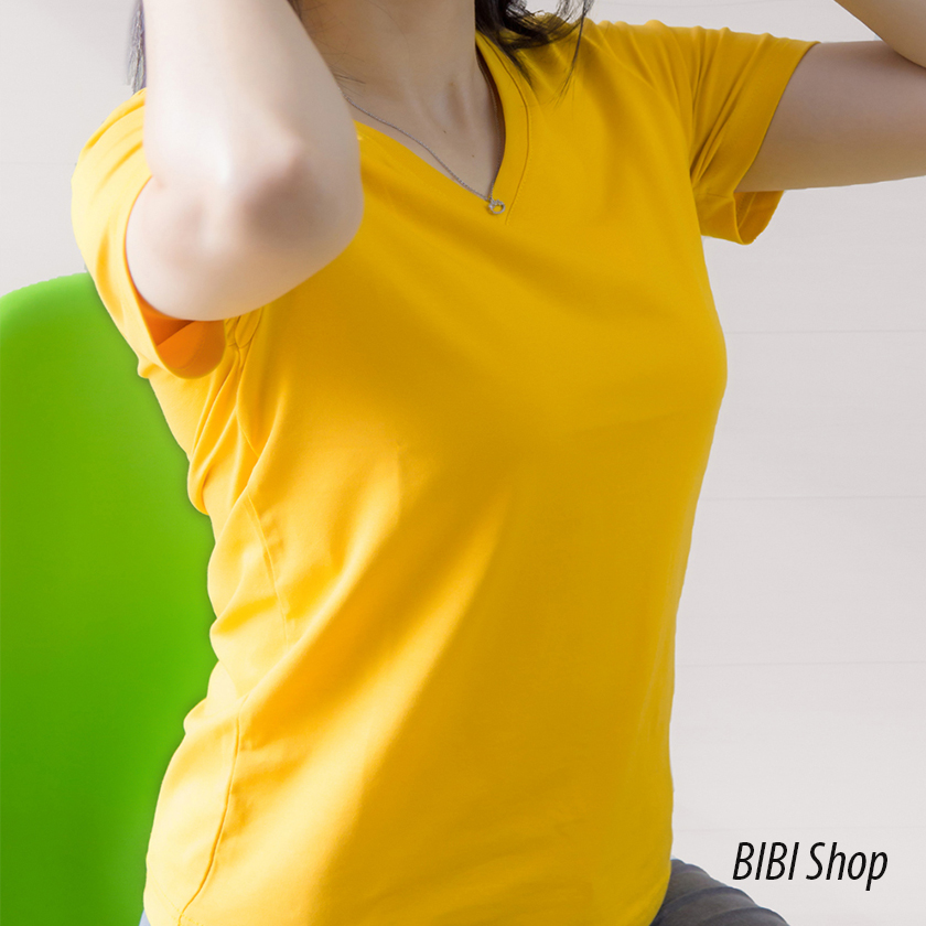 Áo thun cổ V size 35-55kg- BIBI shop-AOTHUN