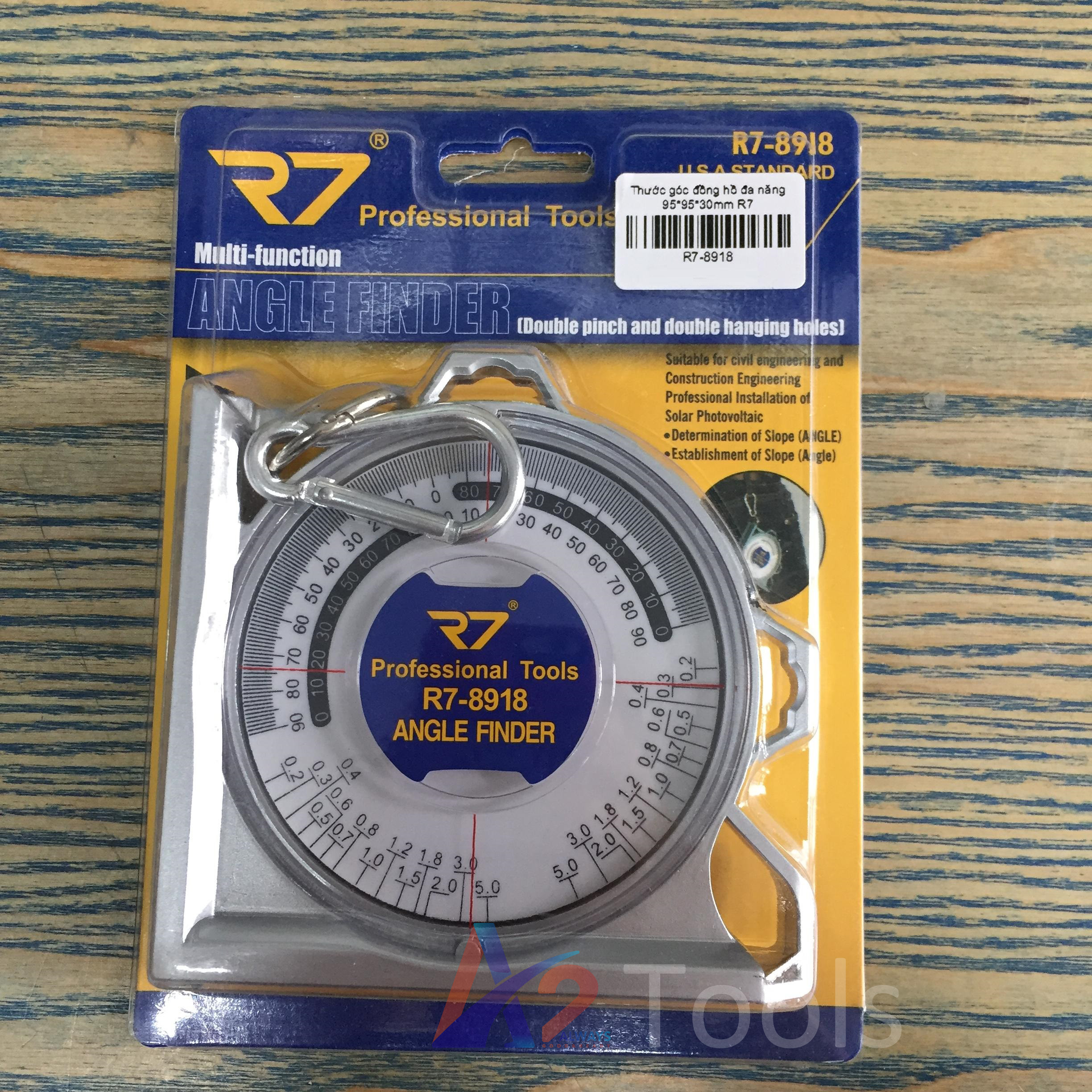 Thước góc đồng hồ đa năng R7-8918
